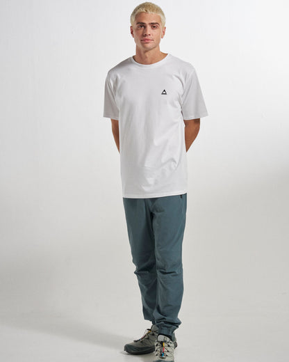 Classic Regular Fit T-Shirt - White - Studio Model