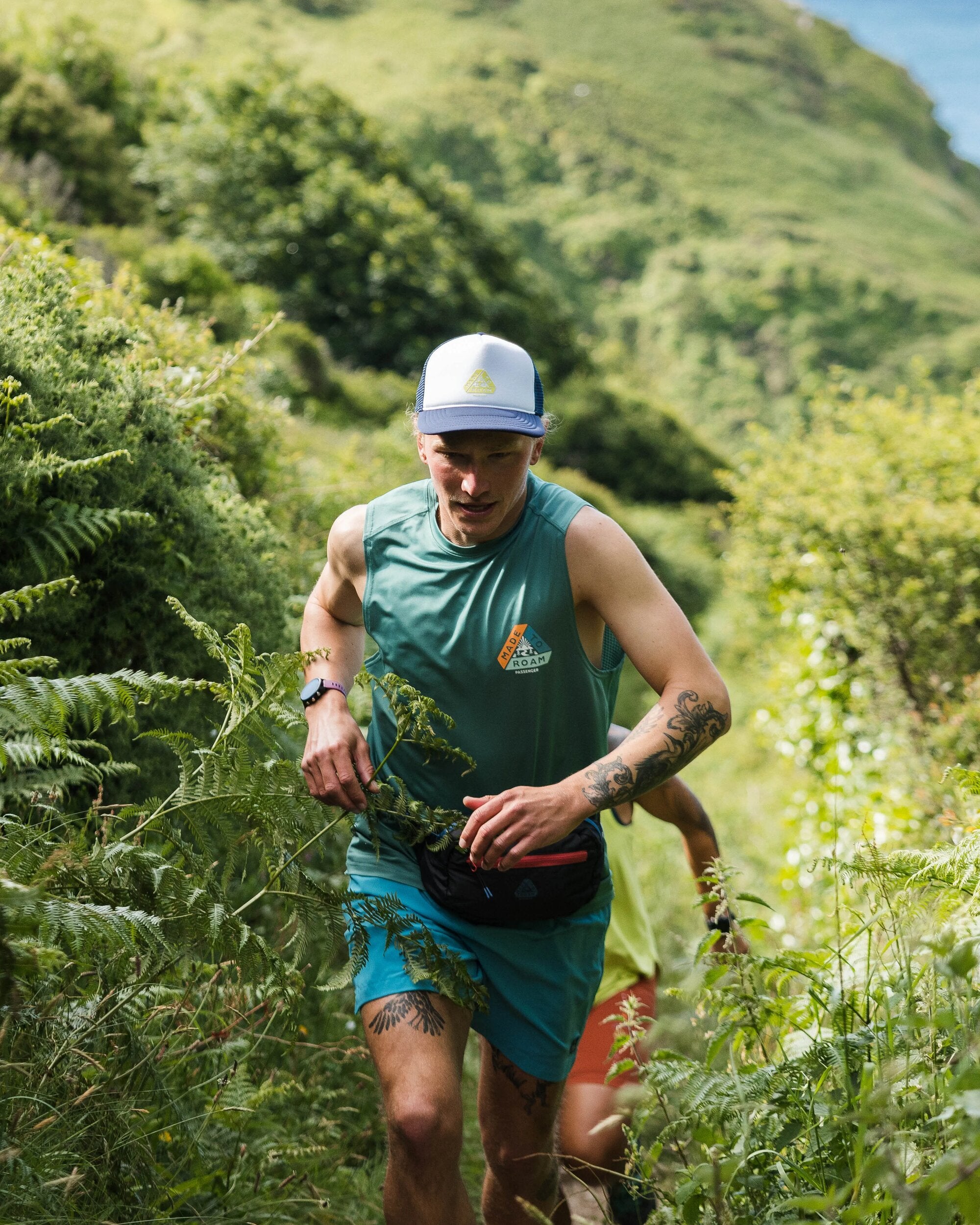 Boardwalk Active Recycled Vest - Deep Sea - Lifestyle