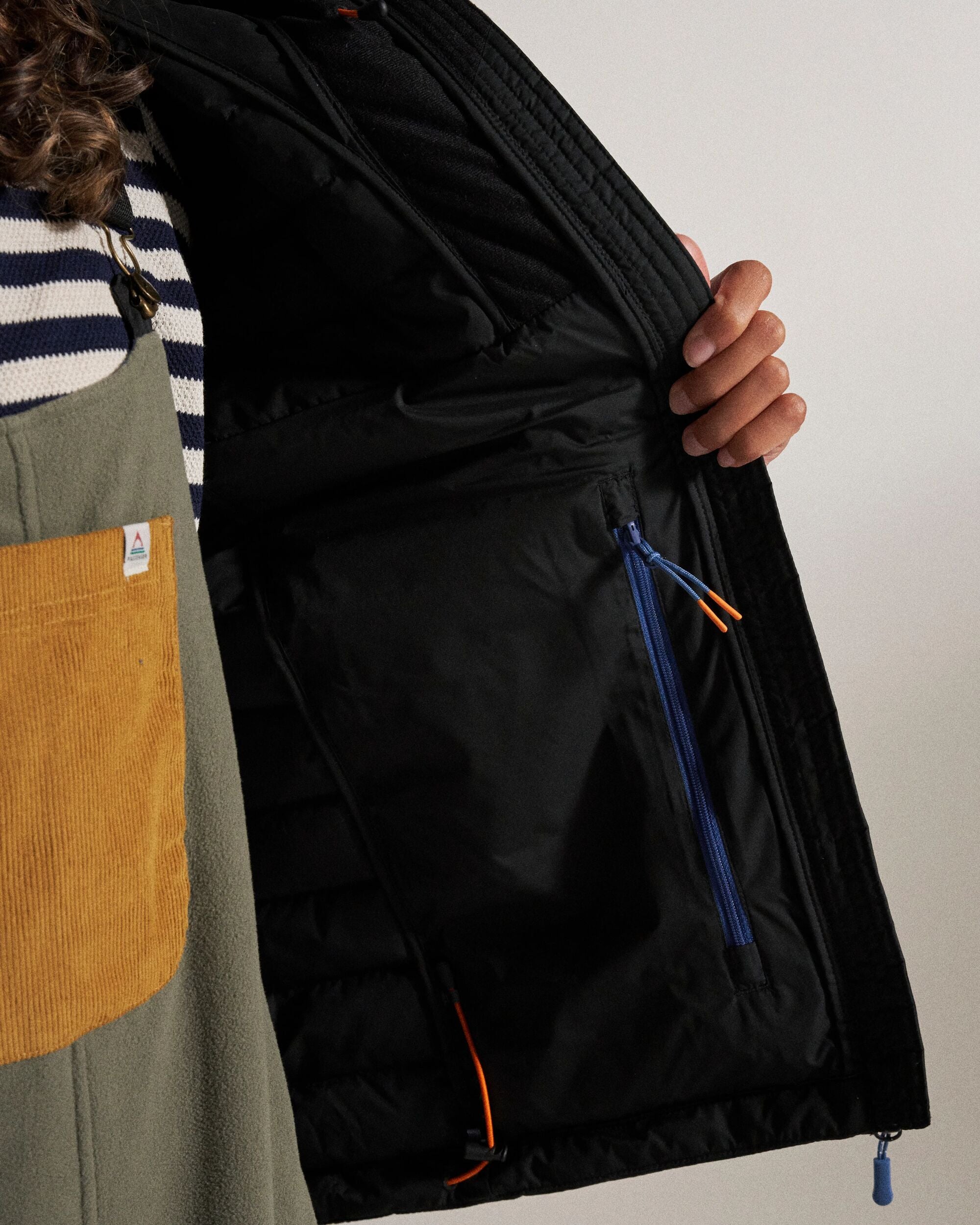 Northstar Down Recycled Jacket - Black - Studio Model