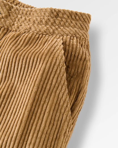 Bracken Lined Trouser - Caramel - Flatlay