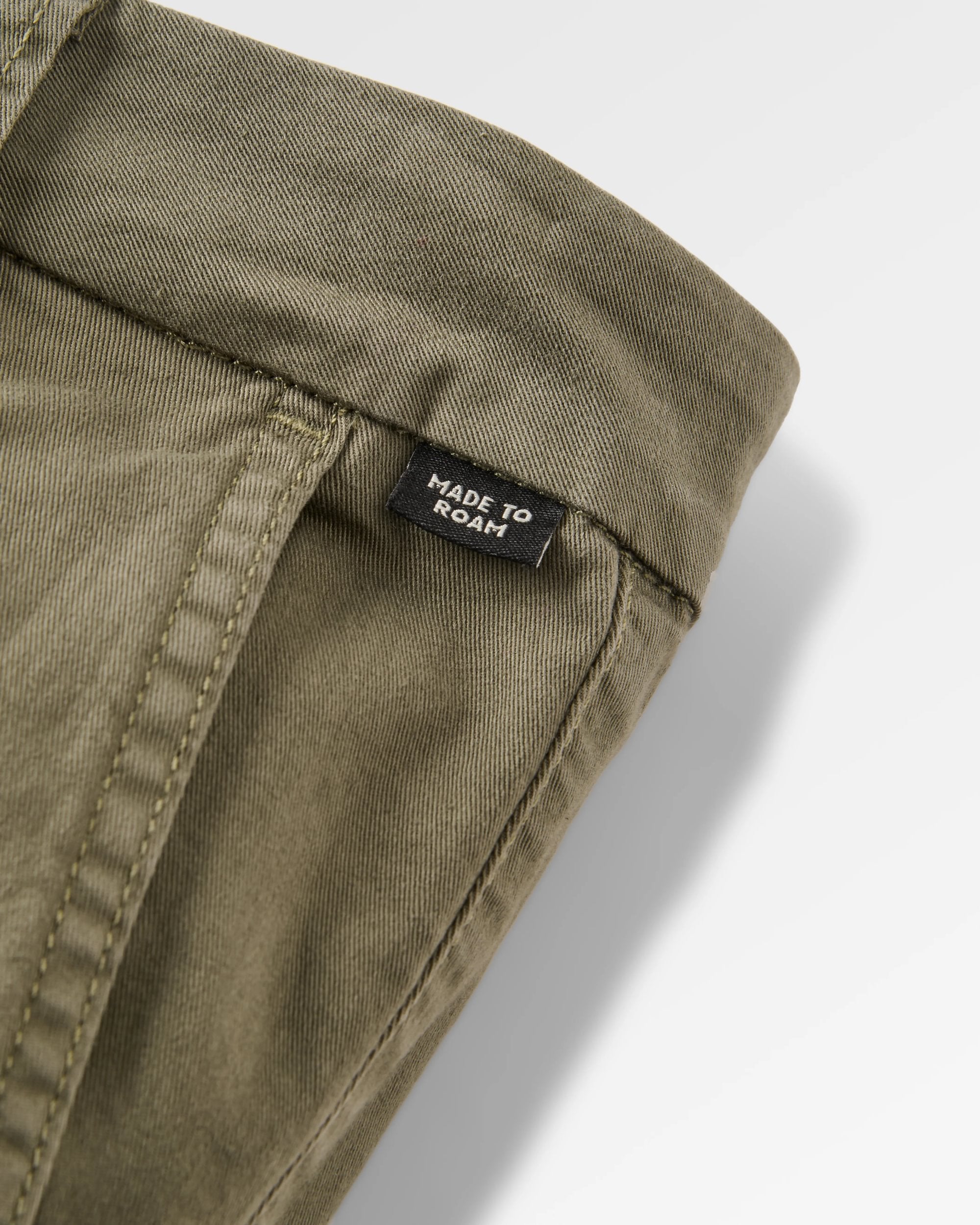 365 Organic Cotton Trouser - Dusty Olive
 - Flatlay