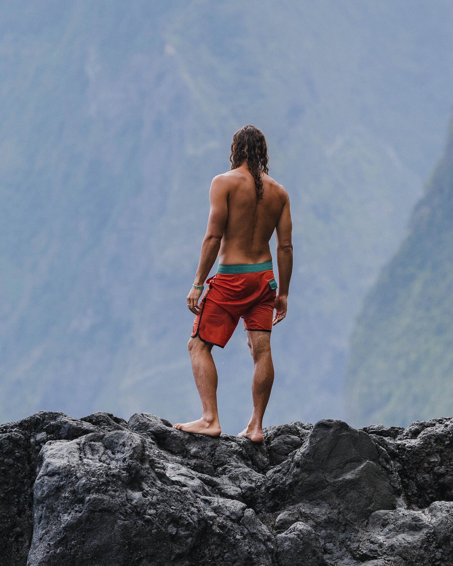 Breaks Recycled Boardshort - Burnt Orange