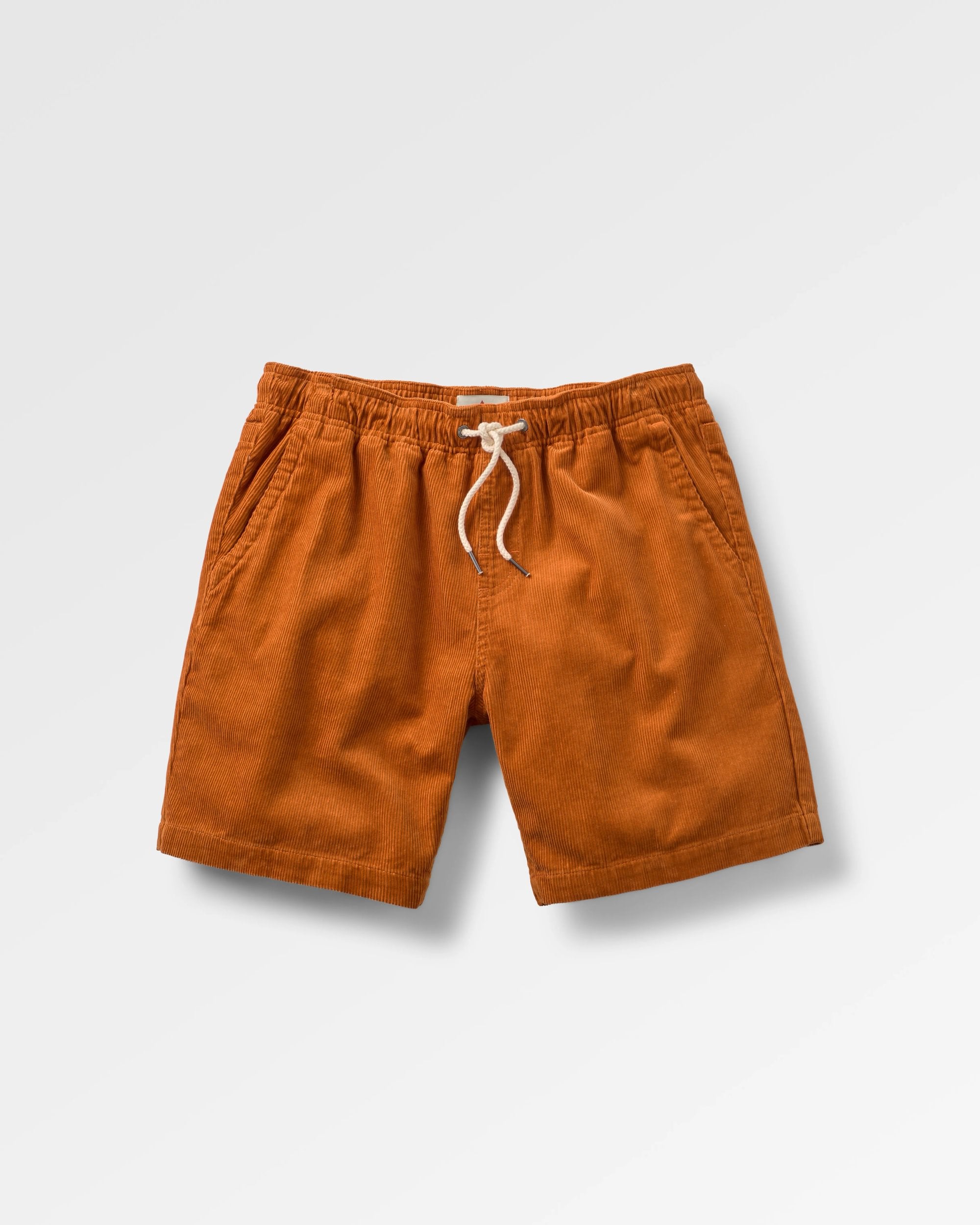 Drifter Cord Short - Sunset Orange - Flatlay