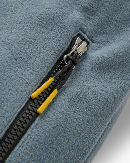 Set Off Reversible Polartec® Fleece Vest - Views Storm Grey - Flatlay