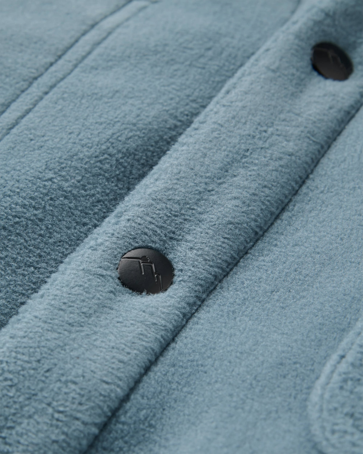 Adapt Polartec® Overshirt - Stormy Blue - Flatlay
