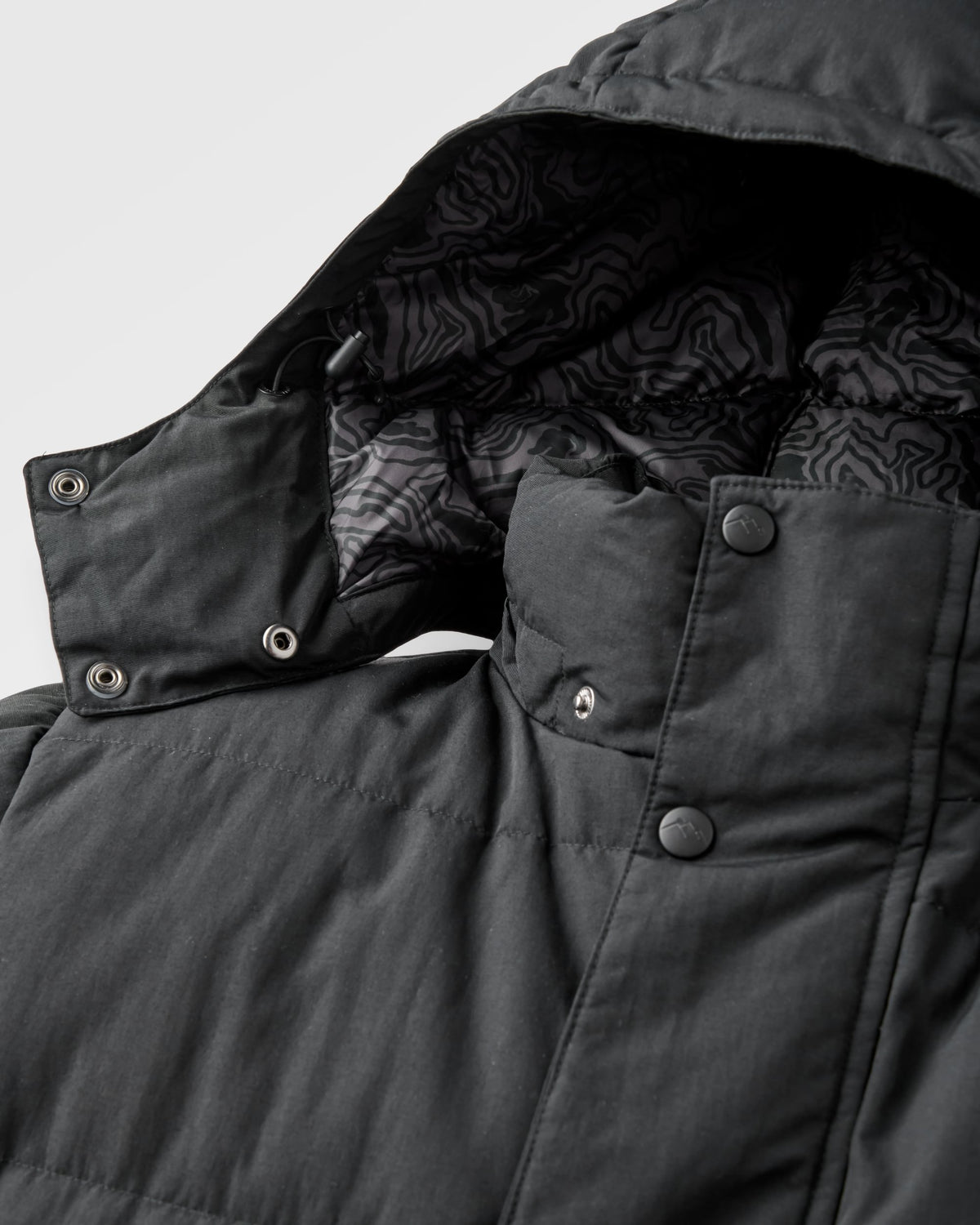 Grounded Insulated Jacket - Black - Flatlay