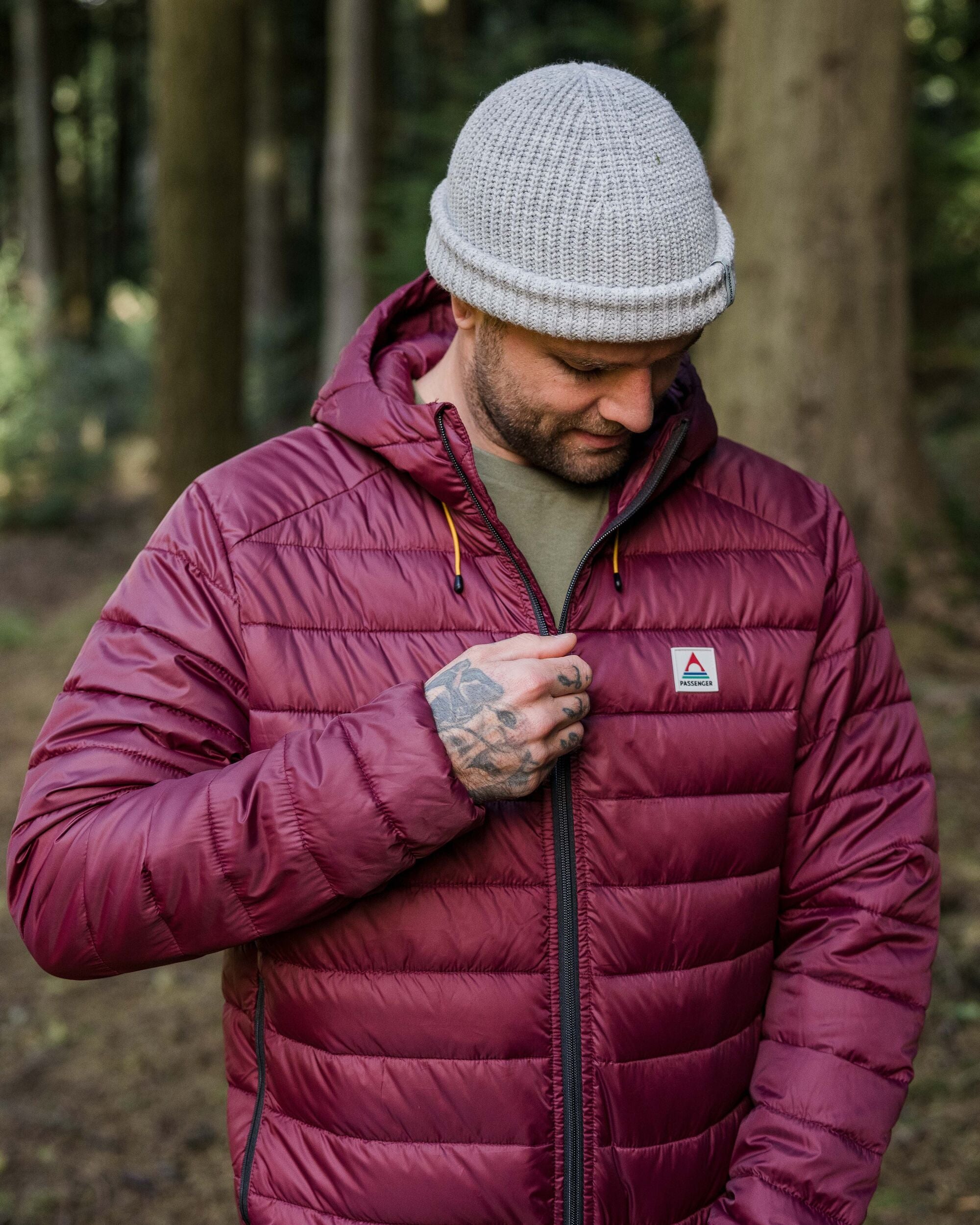 Roamer Recycled 2.0 Insulated Jacket - Wine - Lifestyle