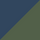 Dunkles Denim/Wildes Grün