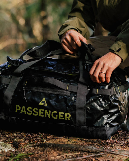 Roamer Recycled 60L Duffel Bag - Black - Lifestyle - Male