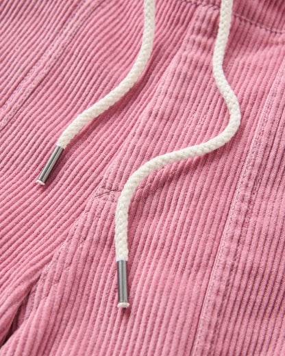Avian Organic Cord Short - Pink Haze - Flatlay