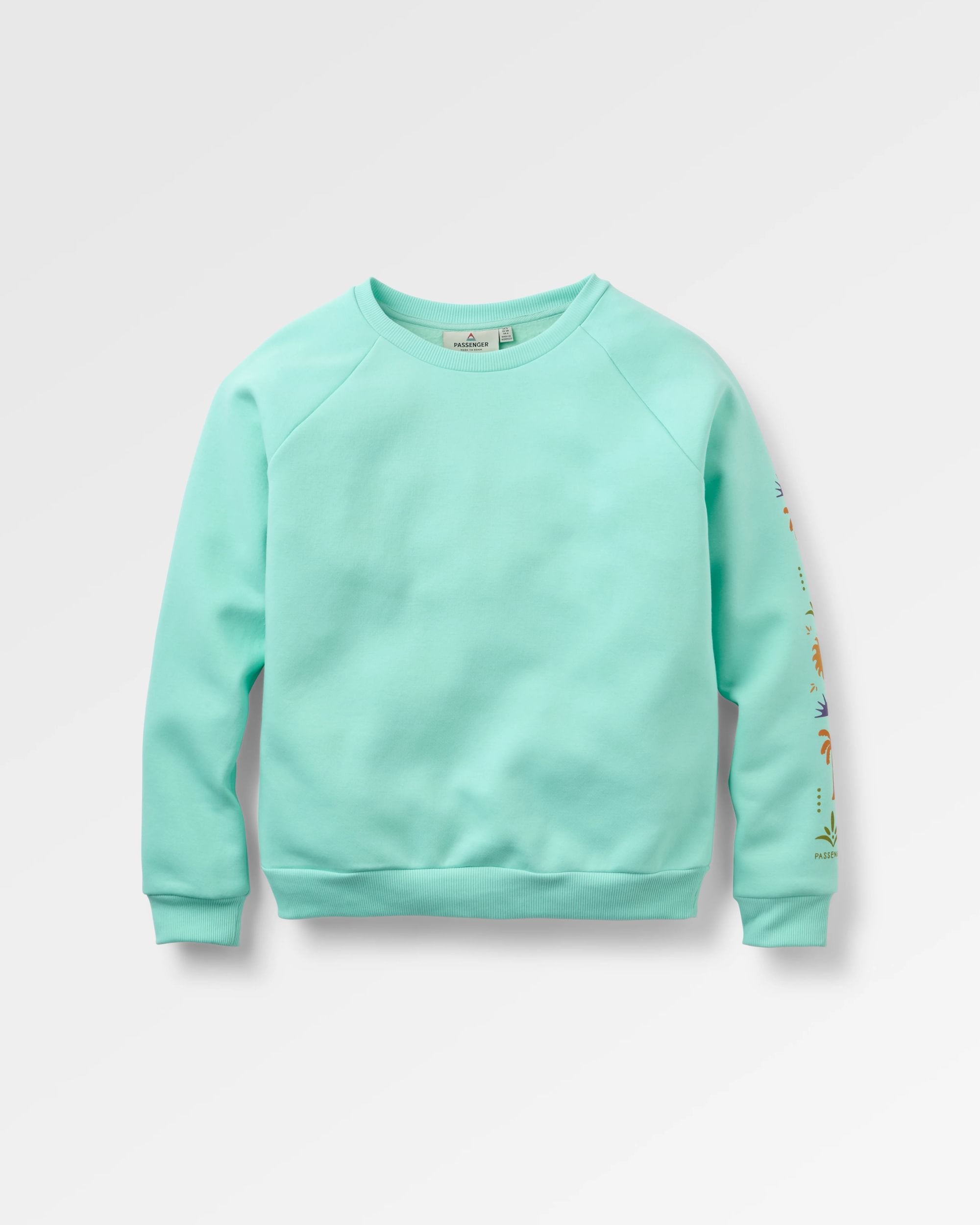 Stack Sweatshirt - Aquamarine - Flatlay