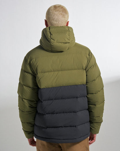 Kindlewood Down Jacket - Faded Black/Khaki - Studio Model