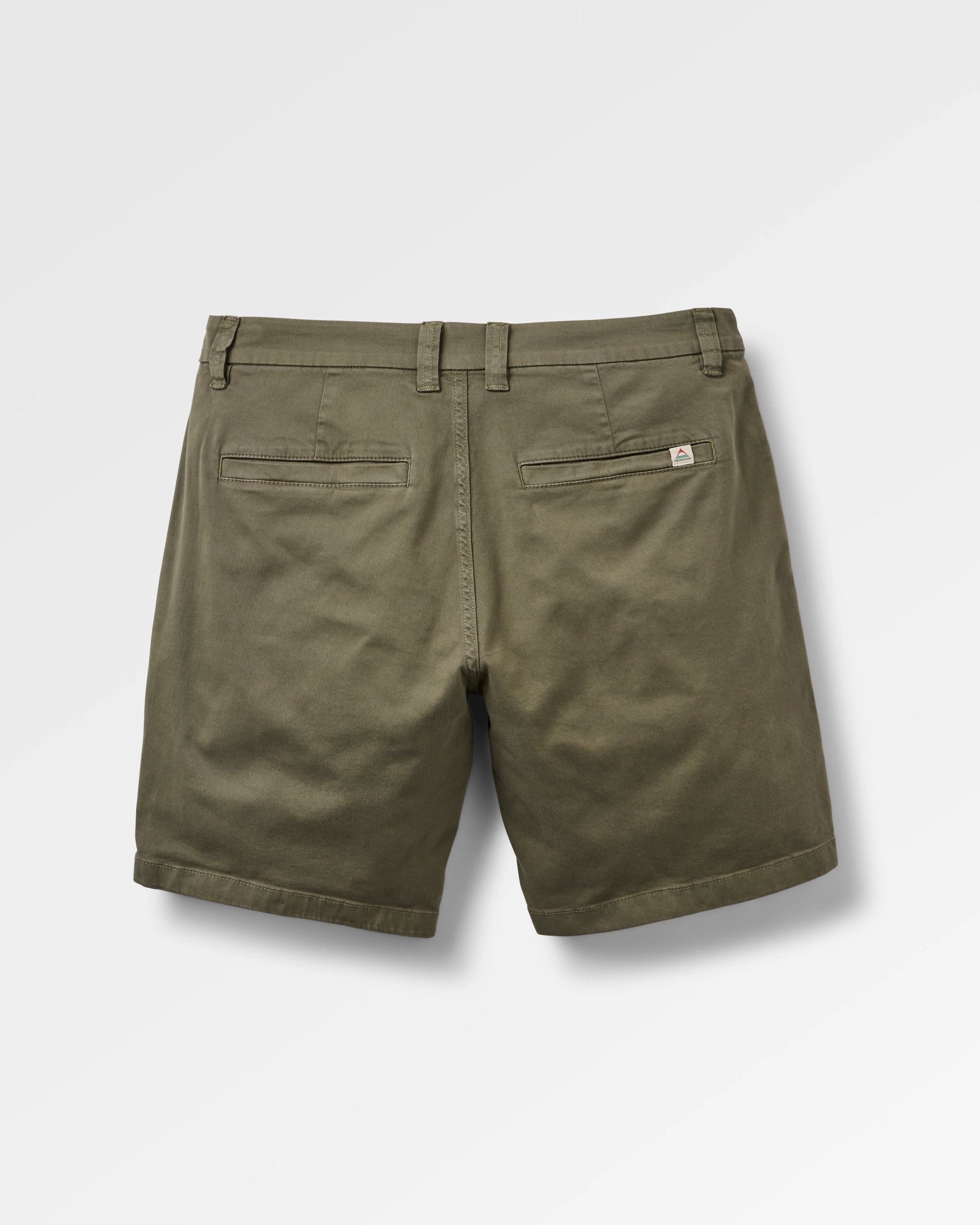 365 Cotton Short - Dusty Olive - Flatlay