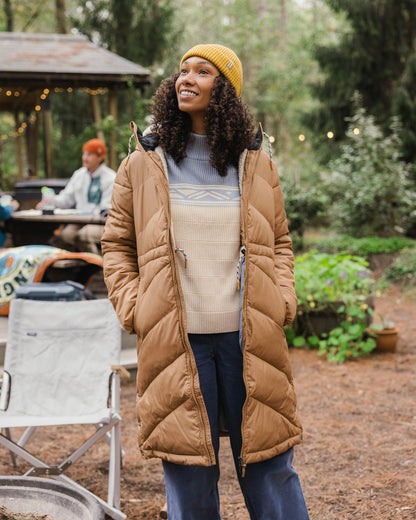 Kinsey Recycled Jacket - Toffee - Lifestyle