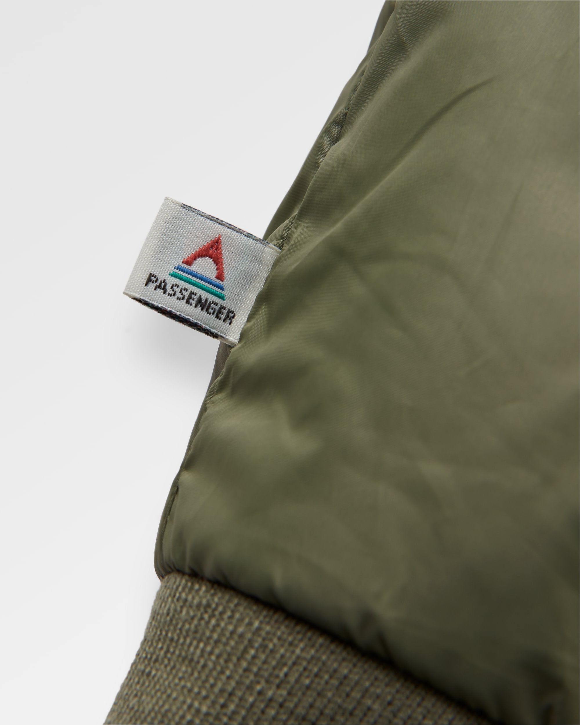 Inspire Recycled Insulated Jacket - Dusty Olive - Flatlay