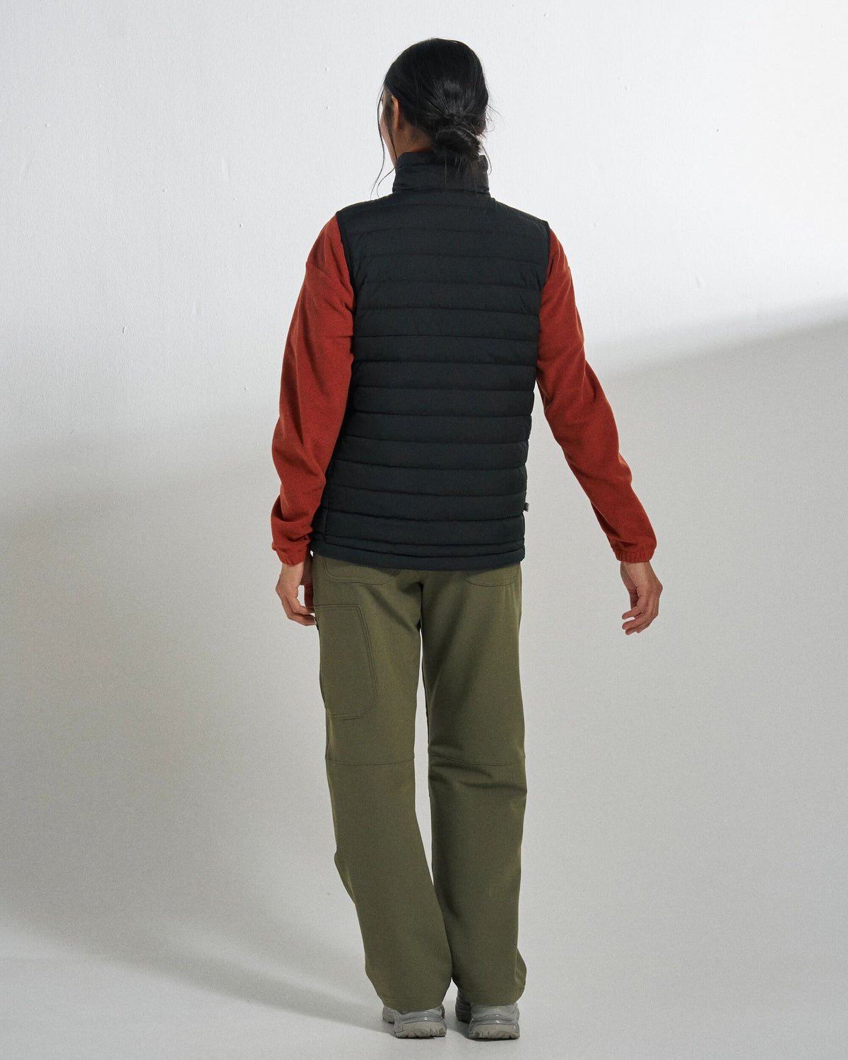 Northstar Down Gilet - Black - Studio Model