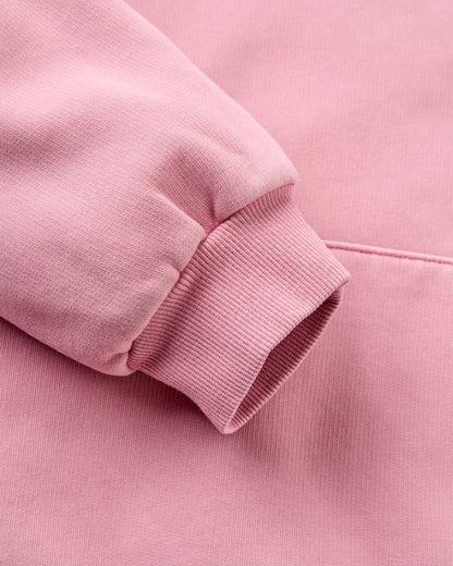 Downtime Heavyweight Hoodie - Pink Haze - Flatlay