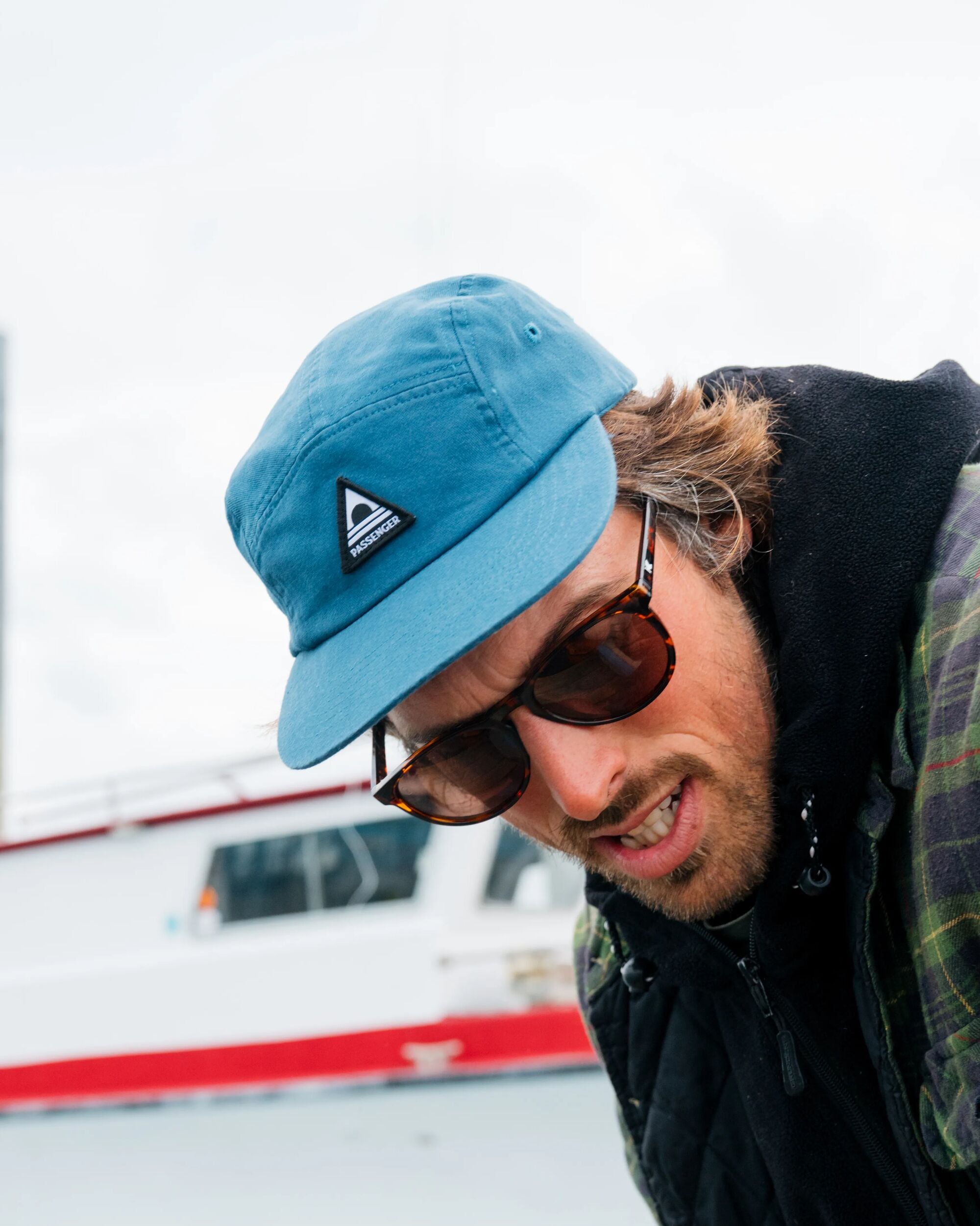Fixie 5 Panel Kappe Gezeitenblau – Passenger