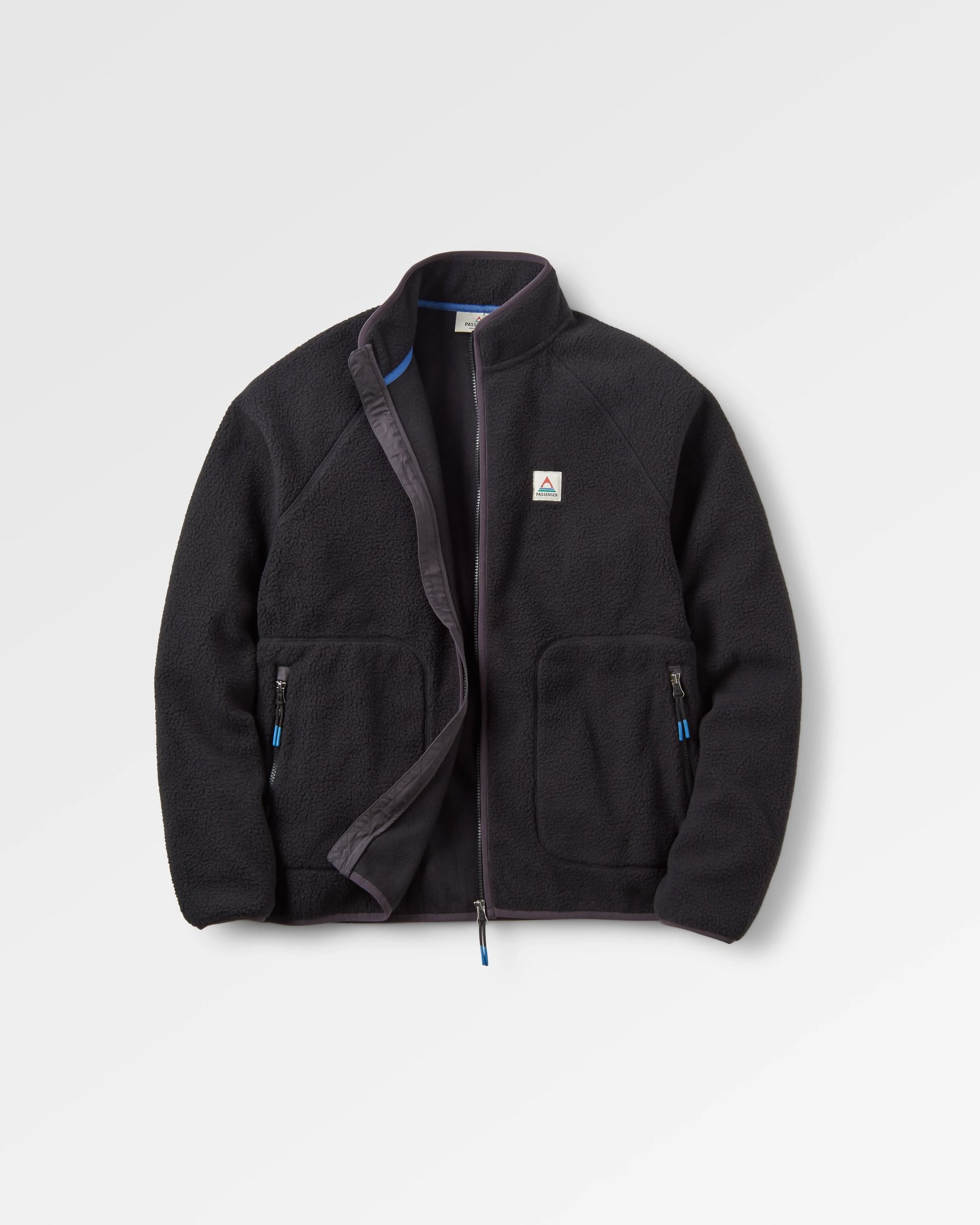 Tripper 2.0 Full Zip Recycled Sherpa Fleece - Black