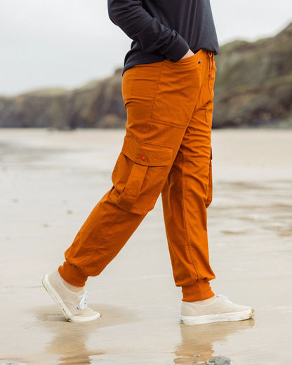 Hydrilla Organic Cotton Trouser - Sunset Orange