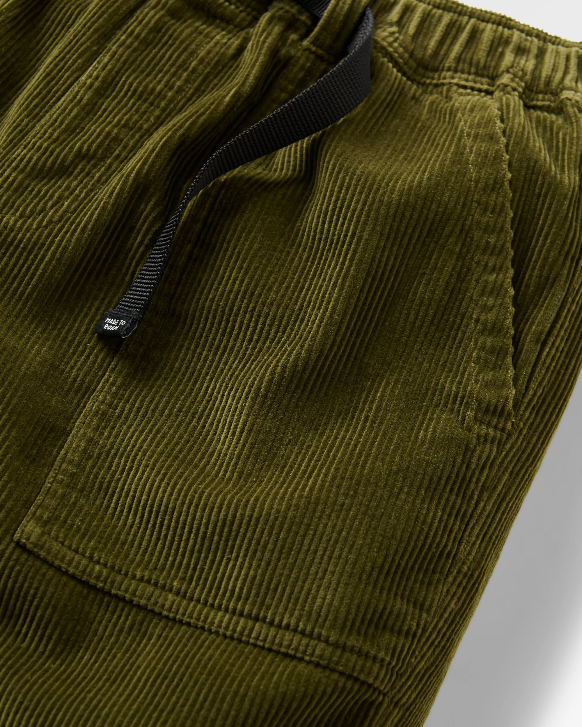 Shack Cord Short 2.0 - Khaki - Flatlay