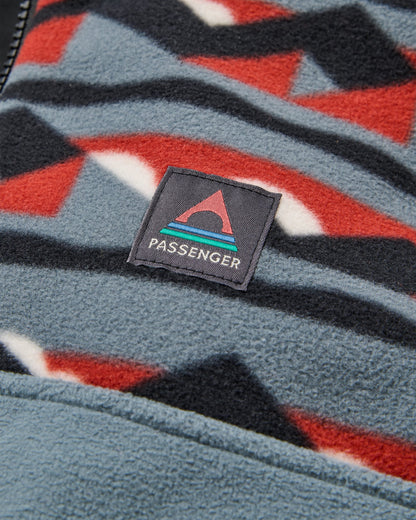 Set Off Reversible Polartec® Fleece Vest - Views Storm Grey - Flatlay