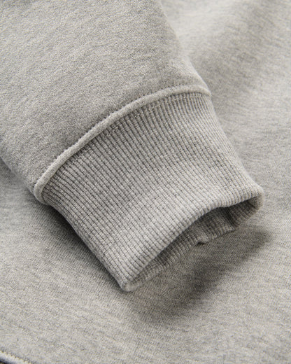 Reflect Patch Sweatshirt - Grey Marl - Flatlay