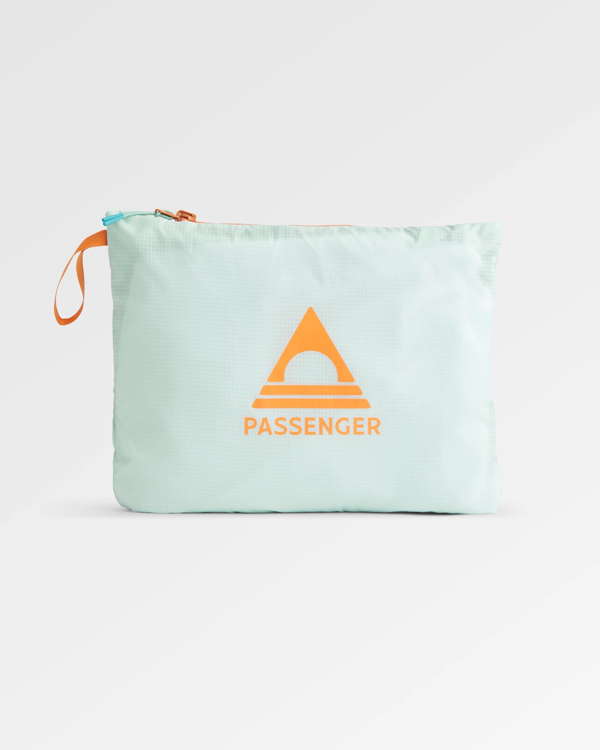 Viento Recycled Windshell Anorak - Surf Spray/Deep Sea - Flatlay