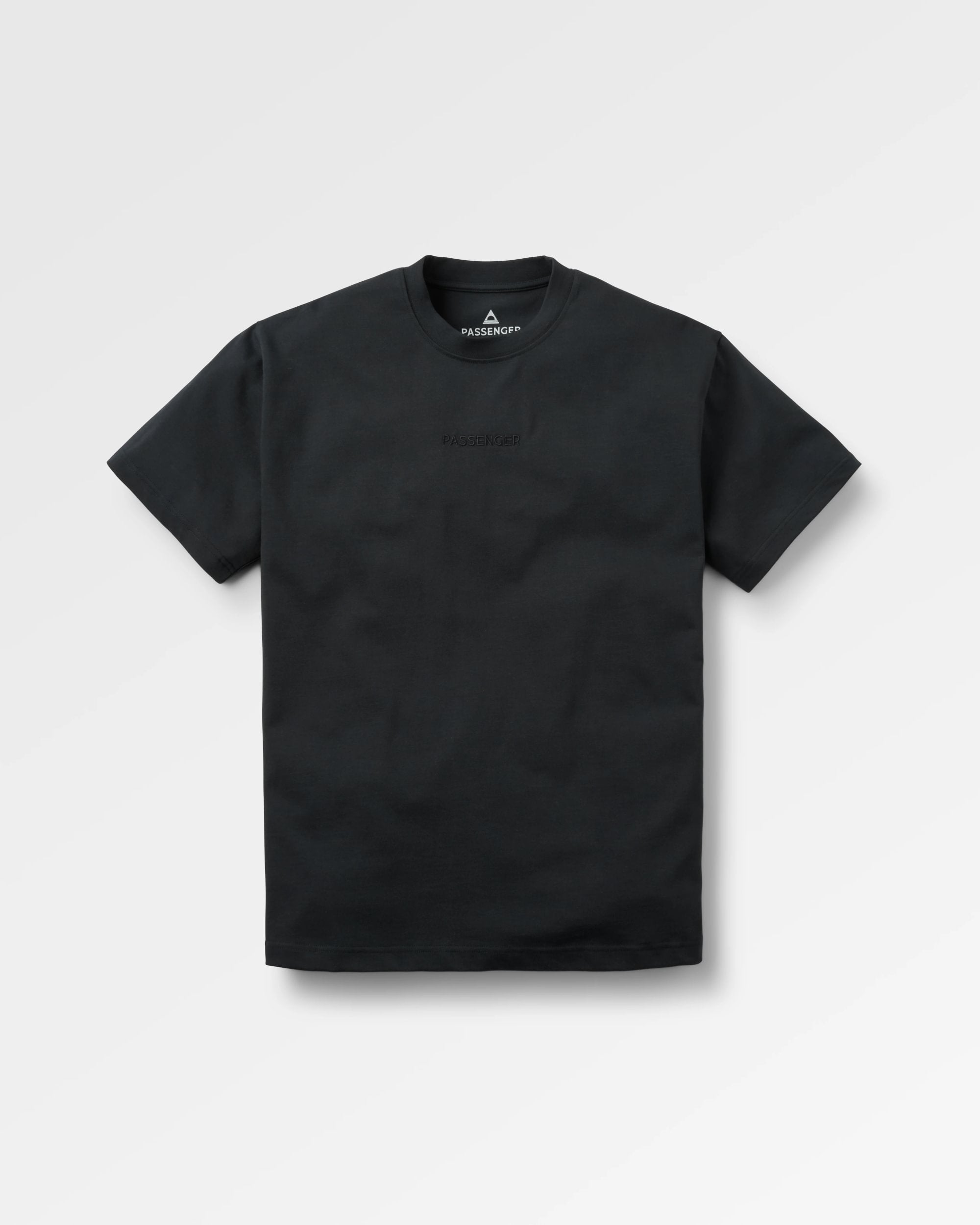 Vita Wordmark Relaxed Fit T-Shirt - Black - Flatlay
