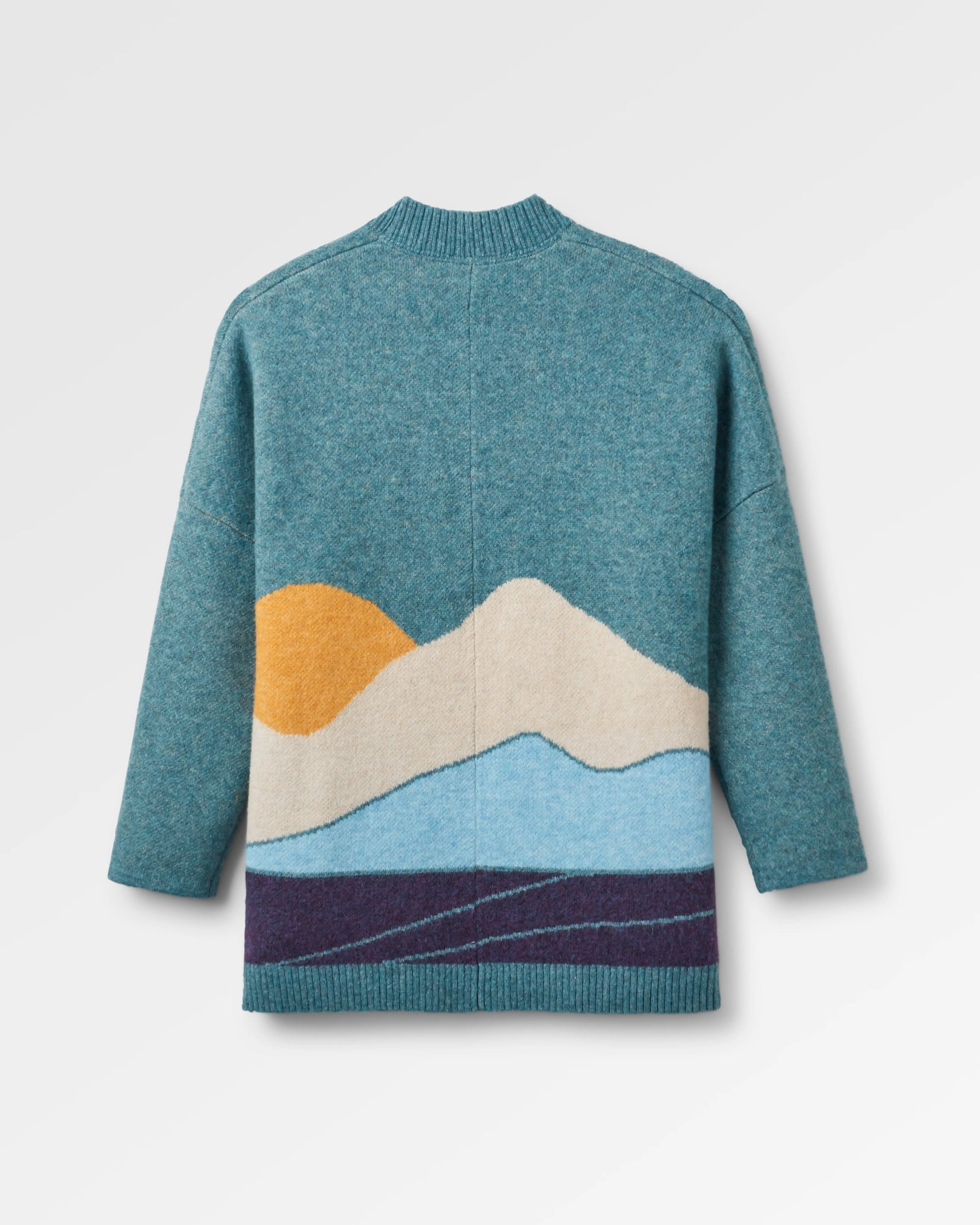 Vista Recycled Knitted Cardigan - Arctic