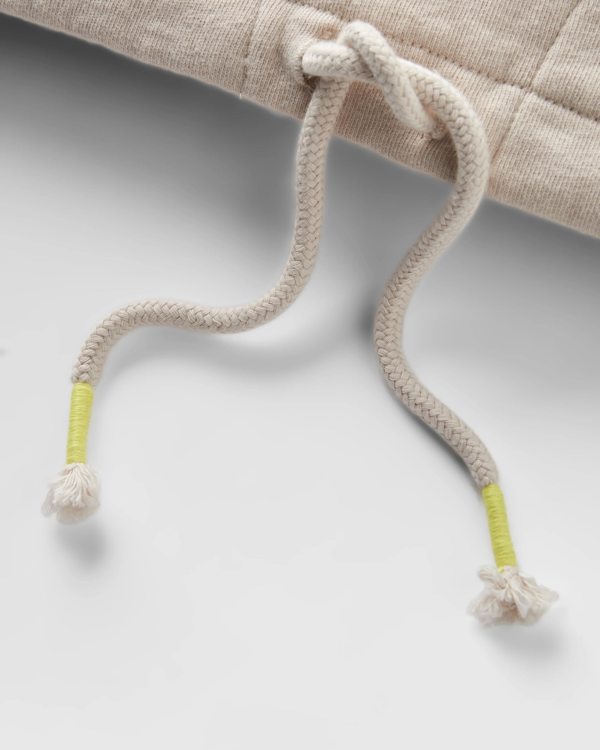 Jazz Organic Cotton Sweatshirt - Vintage White - Flatlay