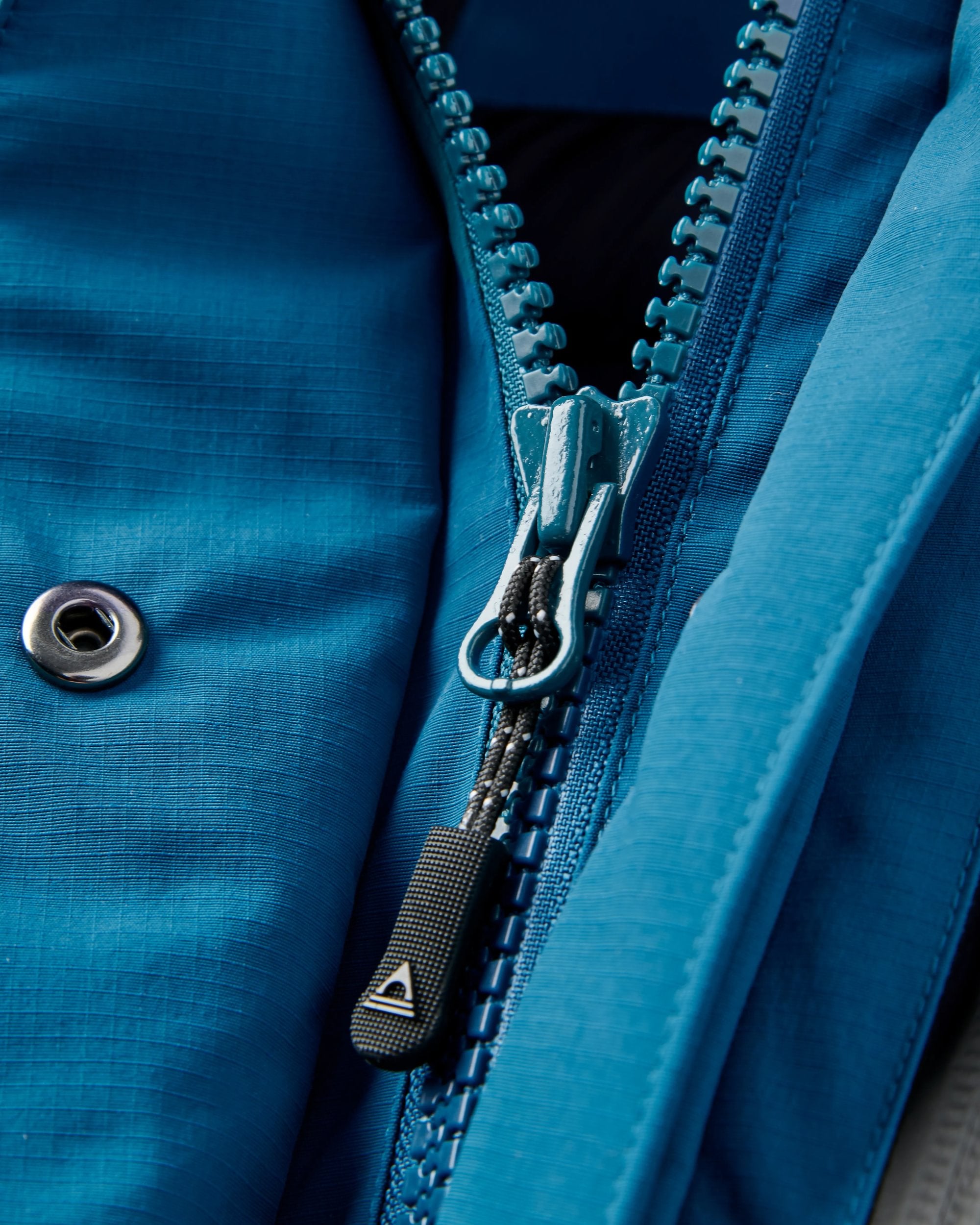 Cloudmont Waterproof Down Parka - Tidal Blue - Flatlay