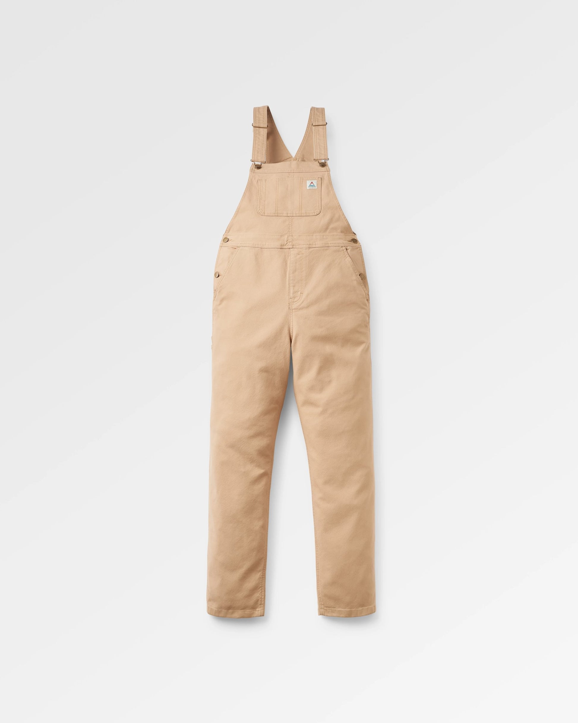 Vantage 2.0 Organic Cotton Dungaree - Biscuit - Flatlay