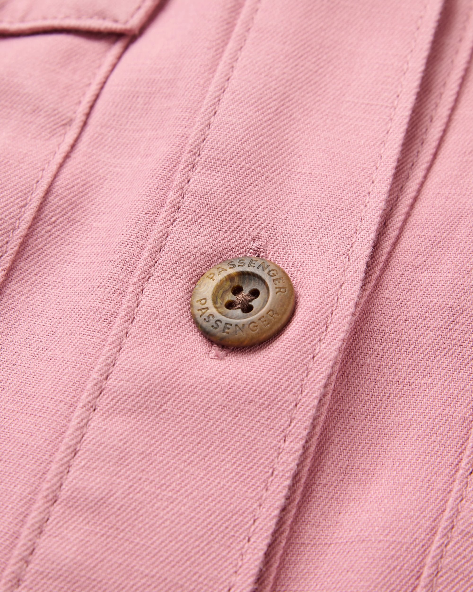 Hydrilla LS Shirt Dress - Pink Haze - Flatlay