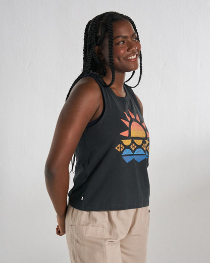 Sunray Vest - Black - Studio Model