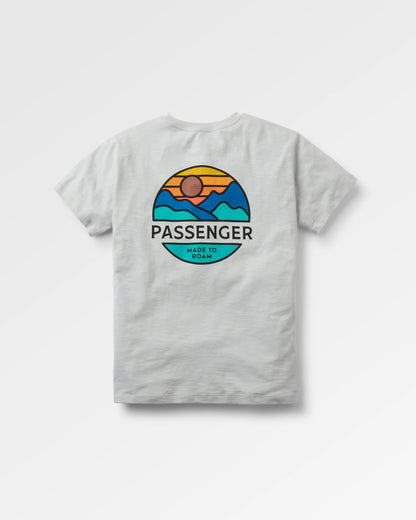 Laidback T-Shirt - Grey Marl - Flatlay