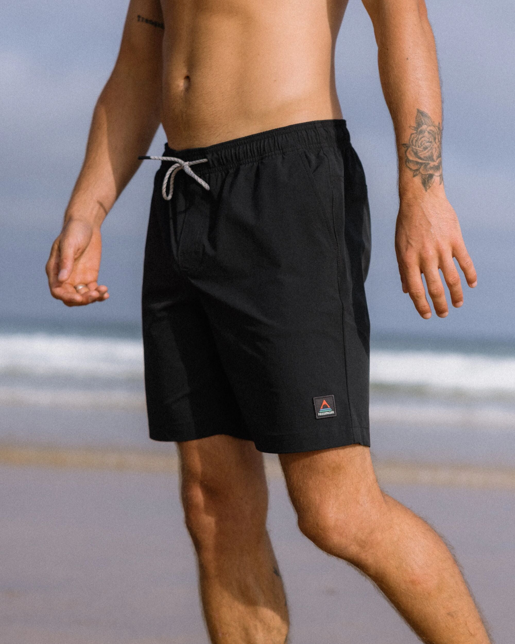 Drifter NetPlus® Beach Linerless Short - Black - Lifestyle