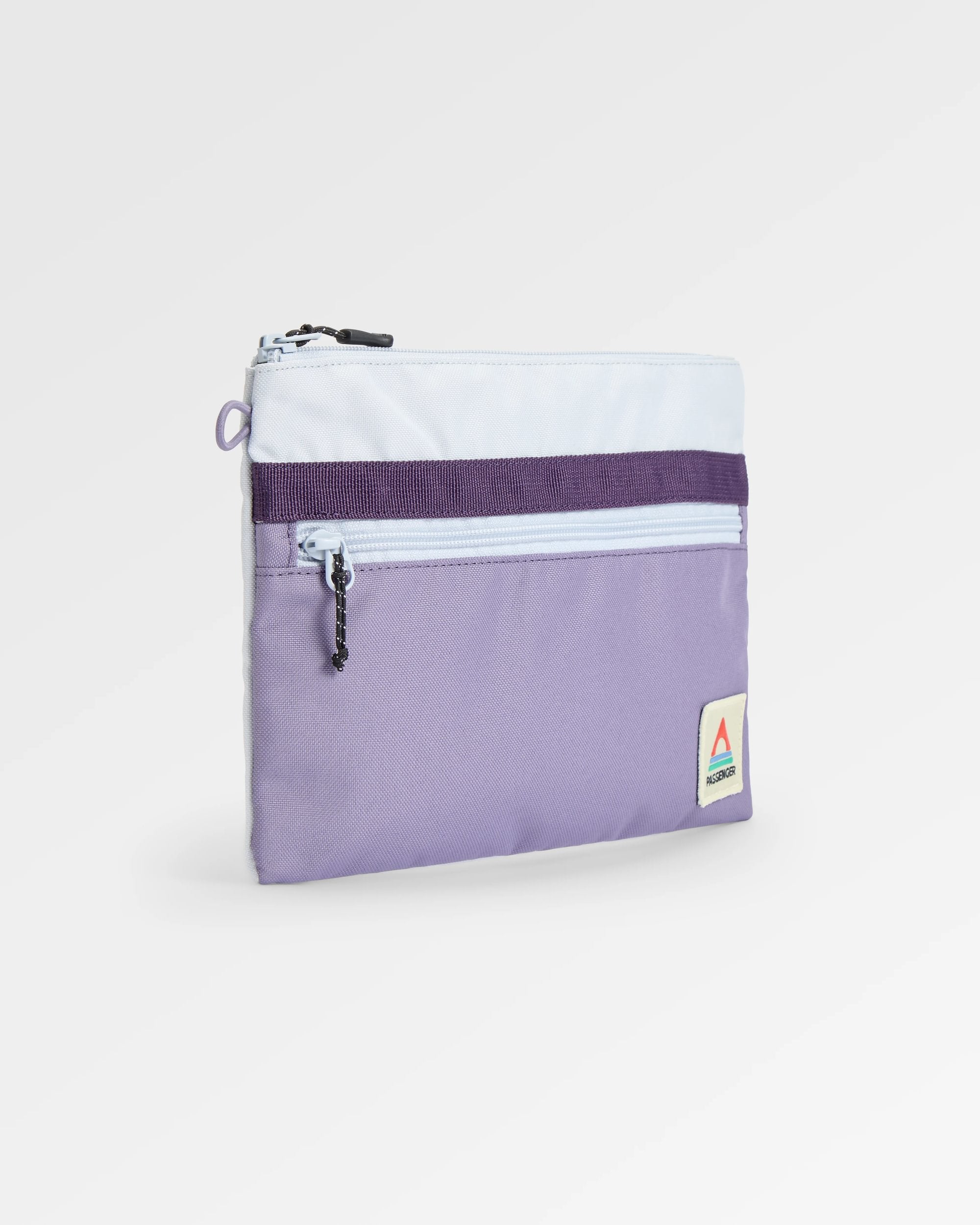 Essentials Pouch 2.0 - Heather/ Deep Purple - Flatlay
