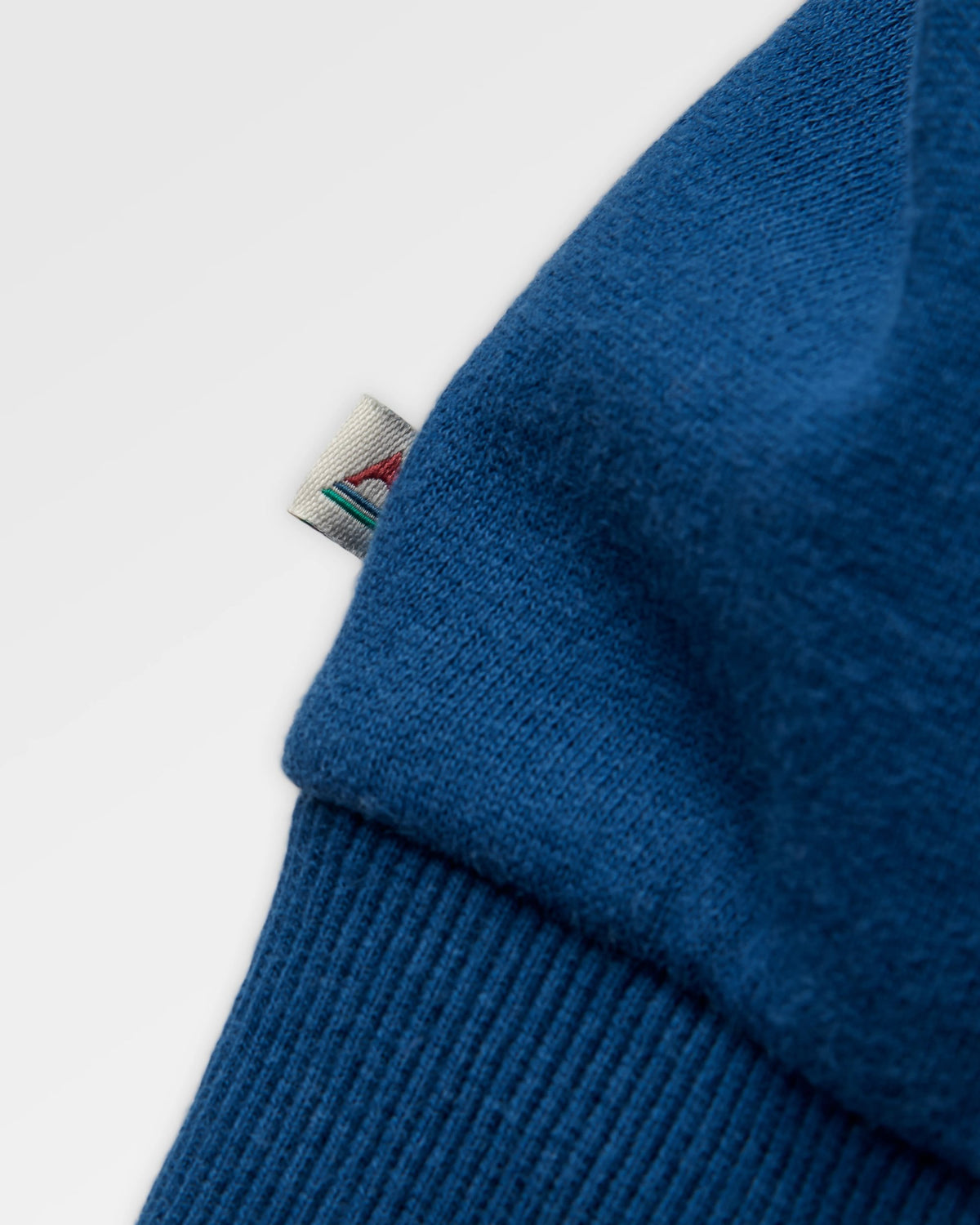 Lost Patch Relaxed Fit Sweatshirt - Blue Navy - Flatlay