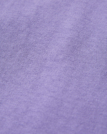 Classic Recycled Cotton T-Shirt - Retro Purple - Flatlay