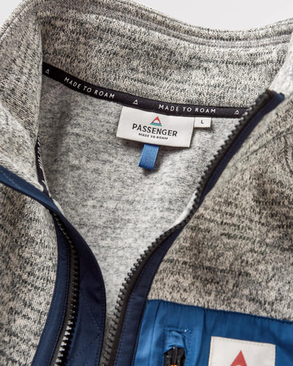 Incline Recycled Polartec® Fleece - Grey Marl