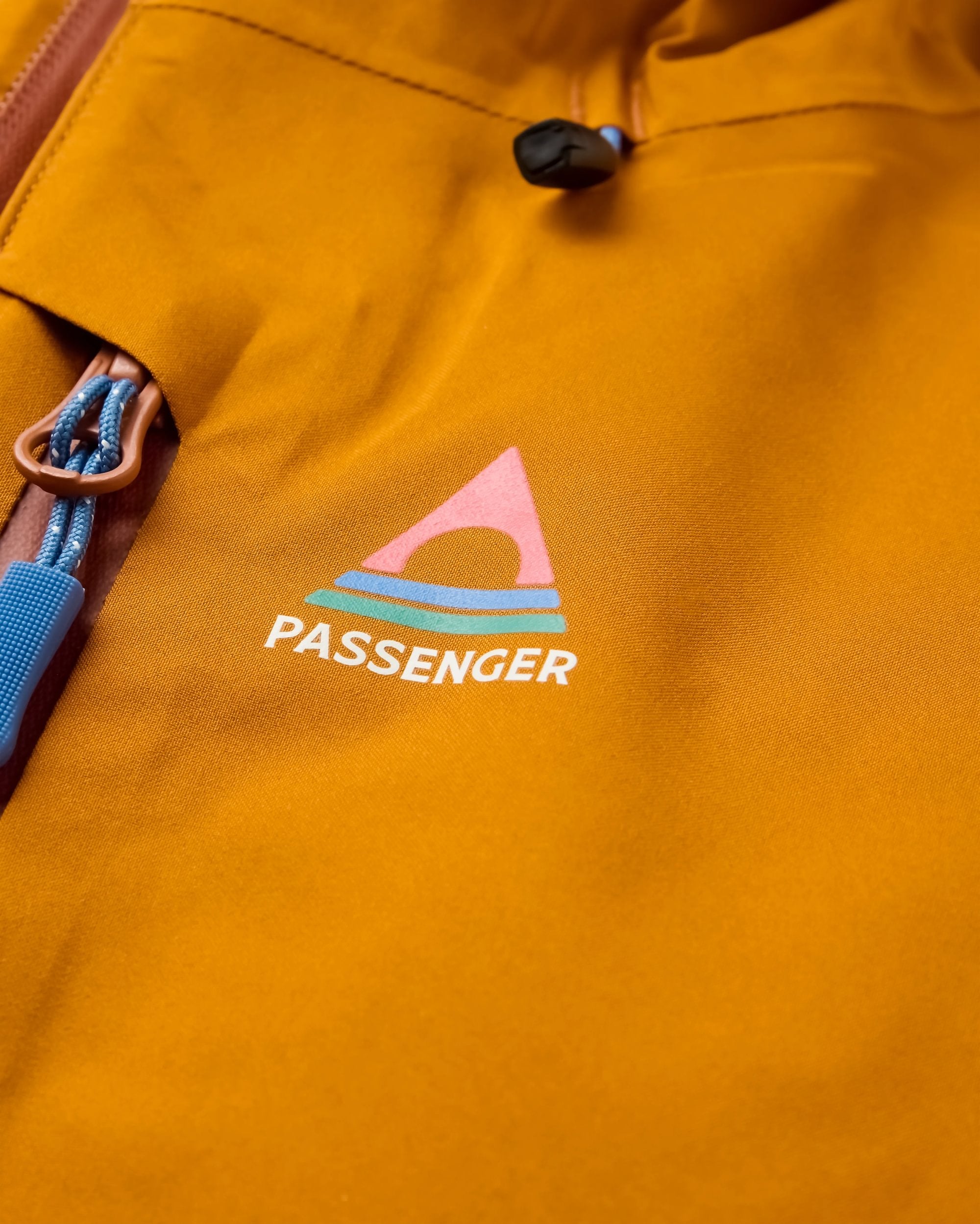 Elevate Insulated Waterproof Jacket - Retro Orange - Flatlay