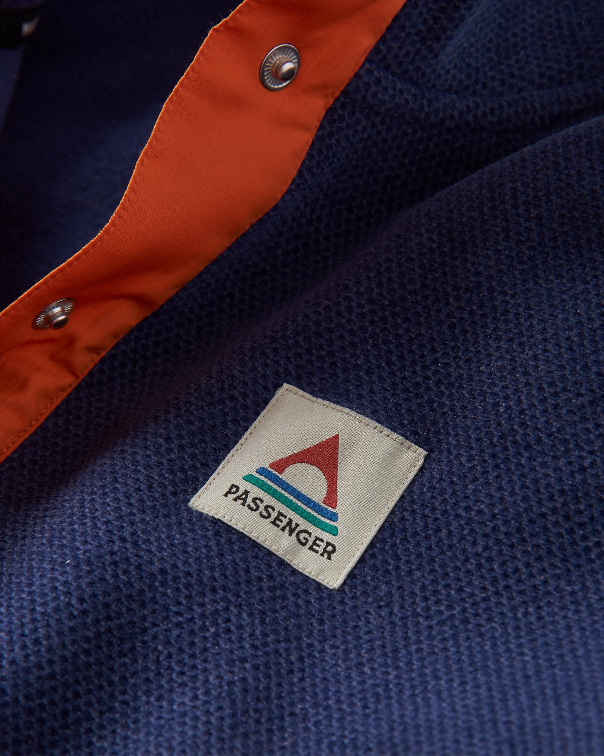 Snowdrop Recycled Polartec® Fleece - Rich Navy - Flatlay