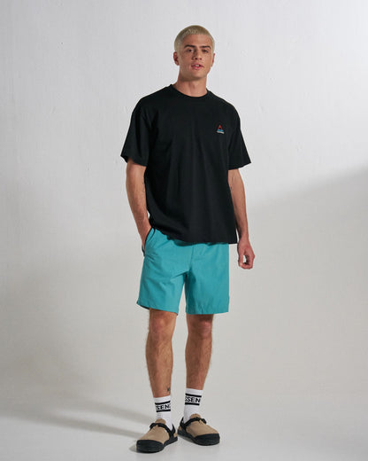 Traveller All Purpose Short - Ocean Teal - Studio Model