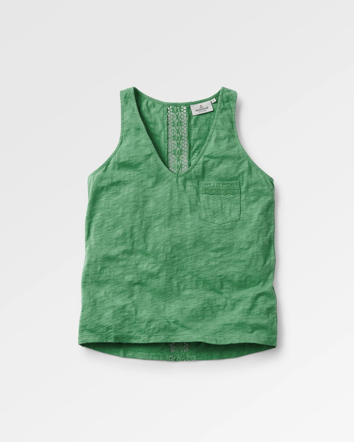 Rivergate Recycled Cotton Top - Green Spruce