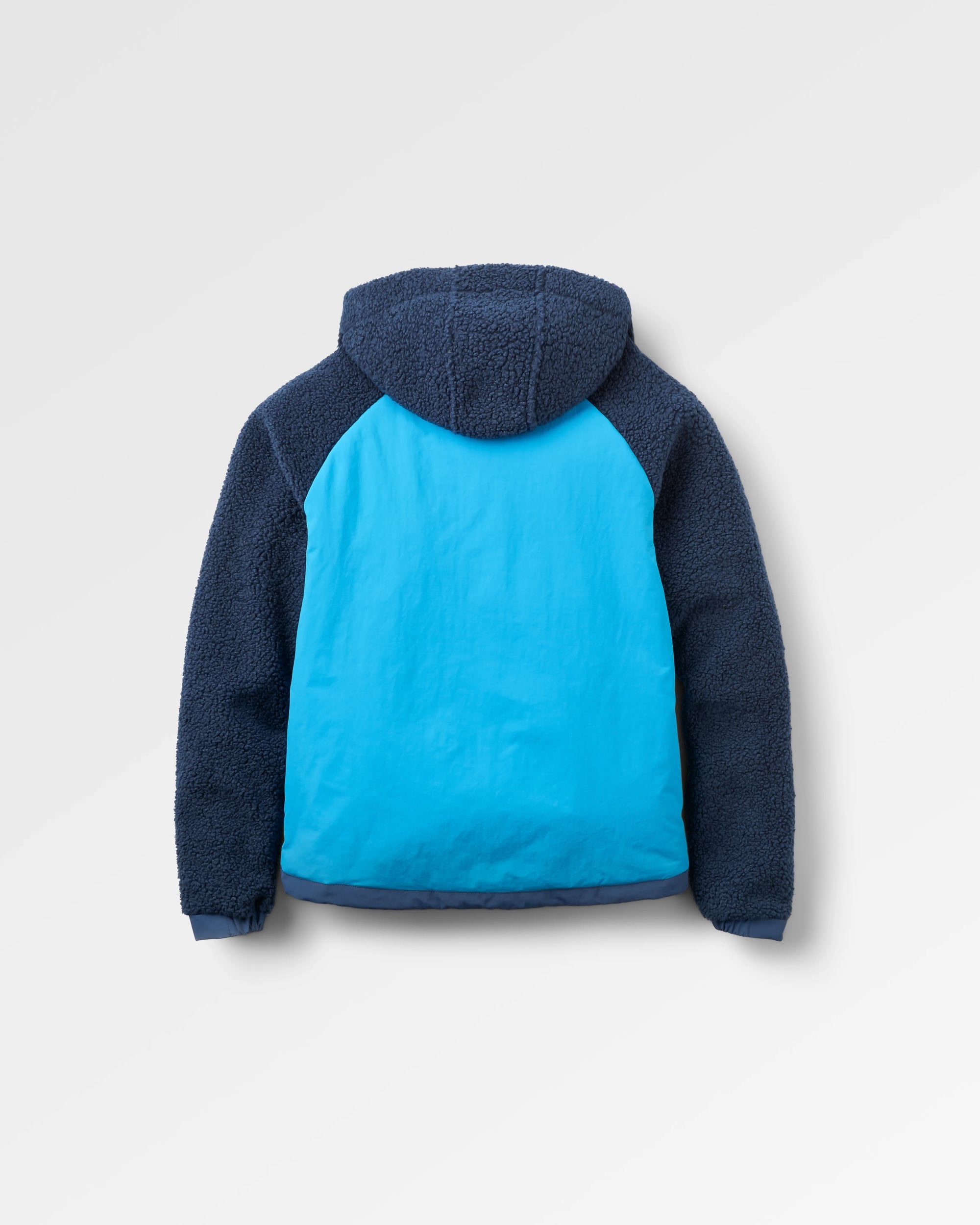 Lara Quilted Jacket - Rich Navy/Ember Orange - Flatlay