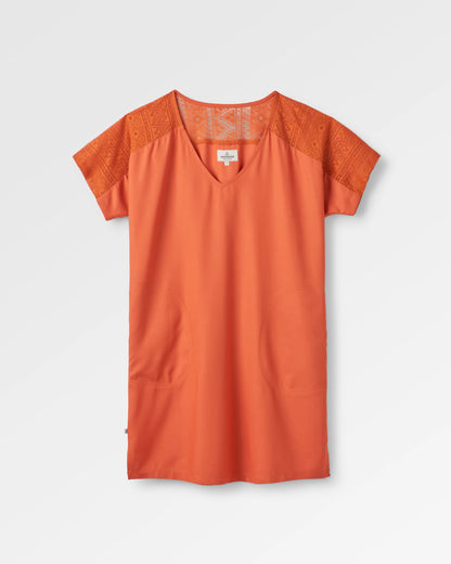 Ambrose Oversized Dress - Burnt Orange