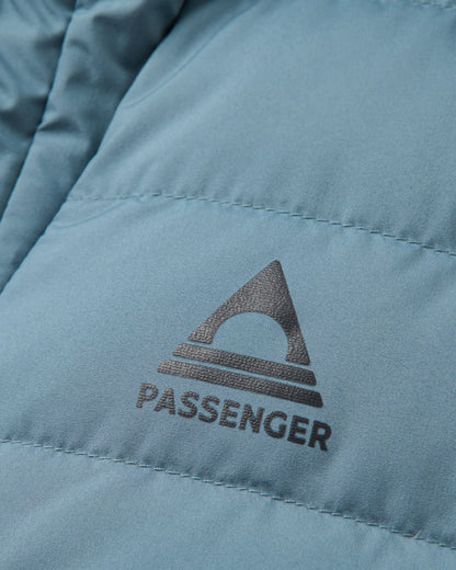 Northstar Down Jacket - Stormy Blue/Faded Denim - Flatlay