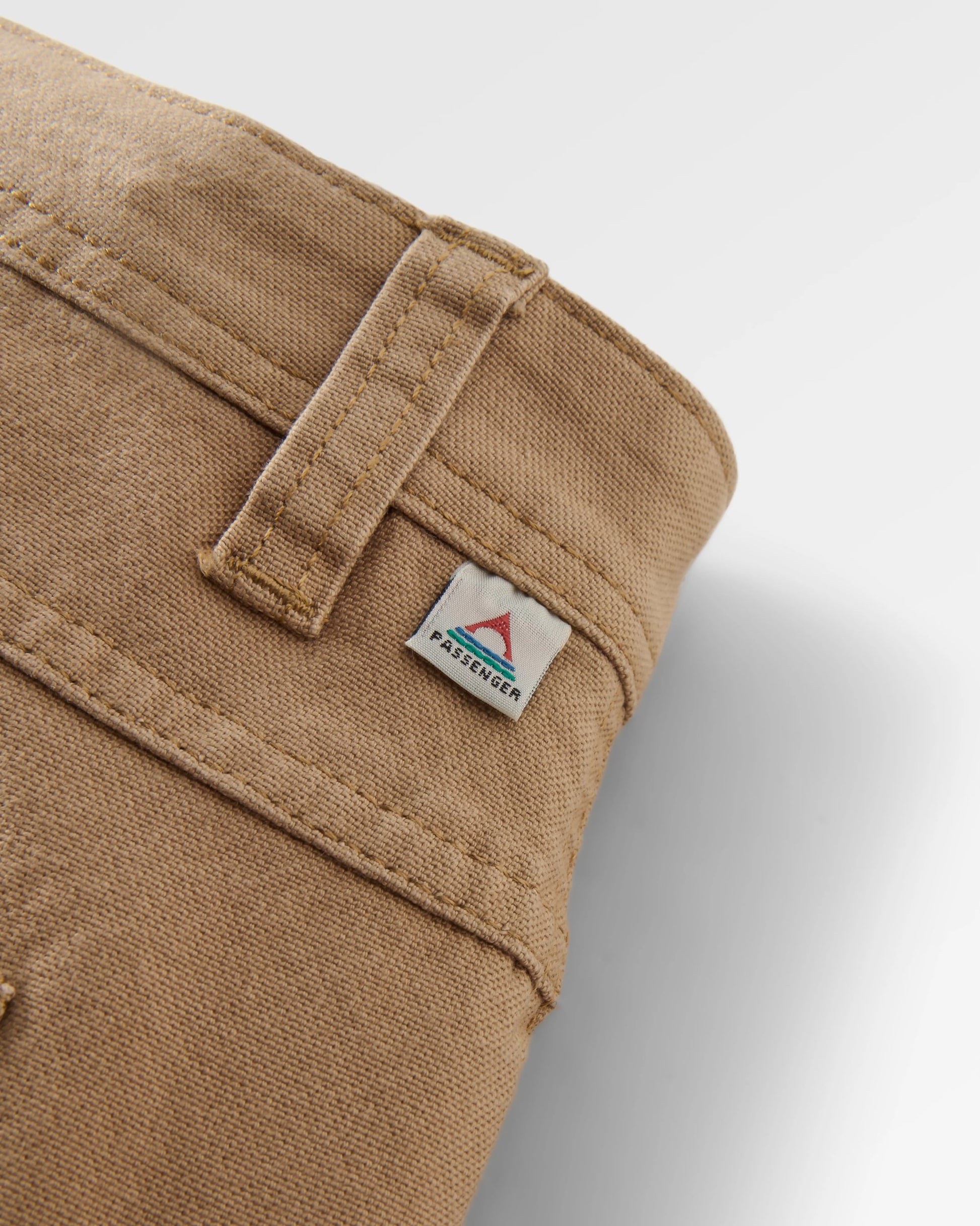 Vantage 2.0 Organic Cotton Trouser - Biscuit - Flatlay