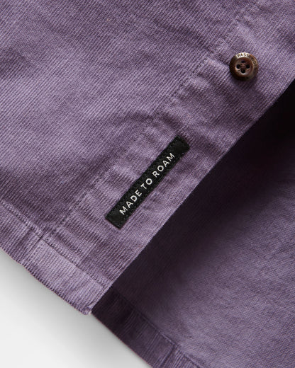 Backcountry Cord Light Shirt - Heather - Flatlay